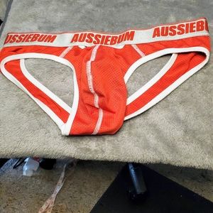 Aussiebum Riot Jockstrap Red L